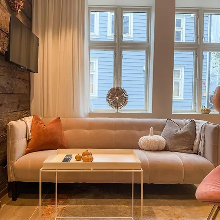 Bergenshus Med 2 Leiligheter - I Hjertet Av Bergen - Gratis Parkering Daire Bergen
