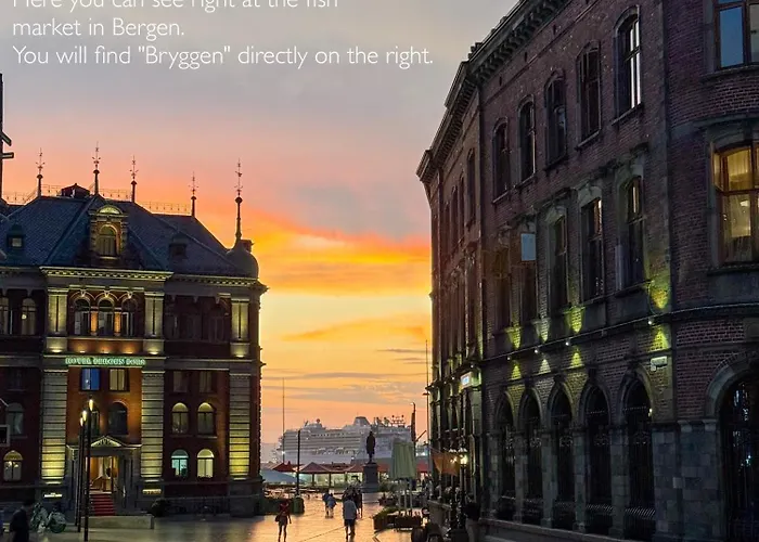 וילה Varmt Og Hjemmekoselig Bergenshus Med 2 - I Rolig Smau I Hjertet Av